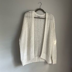 Hollister white cardigan in brand new condition